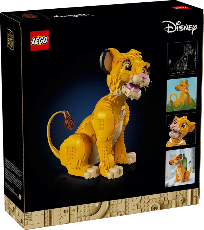 LEGO® Disney Classic - Adolescentul Simba, Regele Leu 43247, 1445 piese [1]