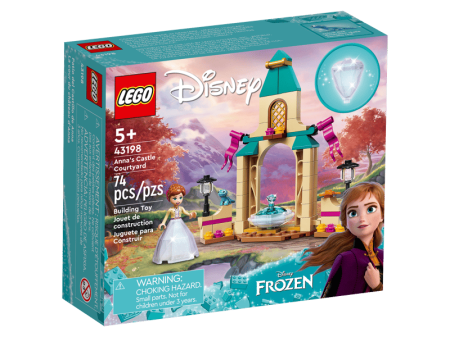Seturi LEGO Second Hand Certificate - LEGO® Disney - Curtea Castelului Annei 43198, 74 piese SECOND HAND