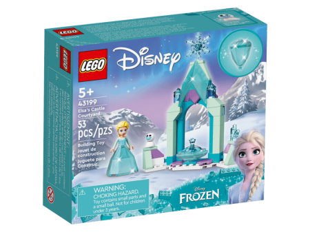 Seturi LEGO Second Hand Certificate - LEGO® Disney - Curtea Castelului Elsei 43199, 53 piese SECOND HAND