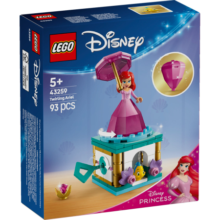 LEGO Disney - LEGO® Disney Princess™ - Ariel facand piruete 43259, 93 piese