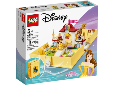 Seturi LEGO Second Hand Certificate - LEGO Disney Princess - Aventuri din cartea de povesti cu Belle 43177, 111 piese SECOND HAND