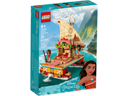 LEGO Disney - LEGO® Disney Princess - Catamaranul polinezian al Moanei 43210, 321 piese
