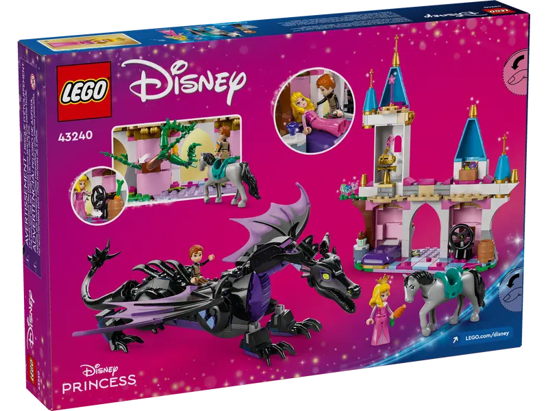 LEGO® Disney Princess™ - Maleficent sub forma de dragon 43240, 583 piese [1]
