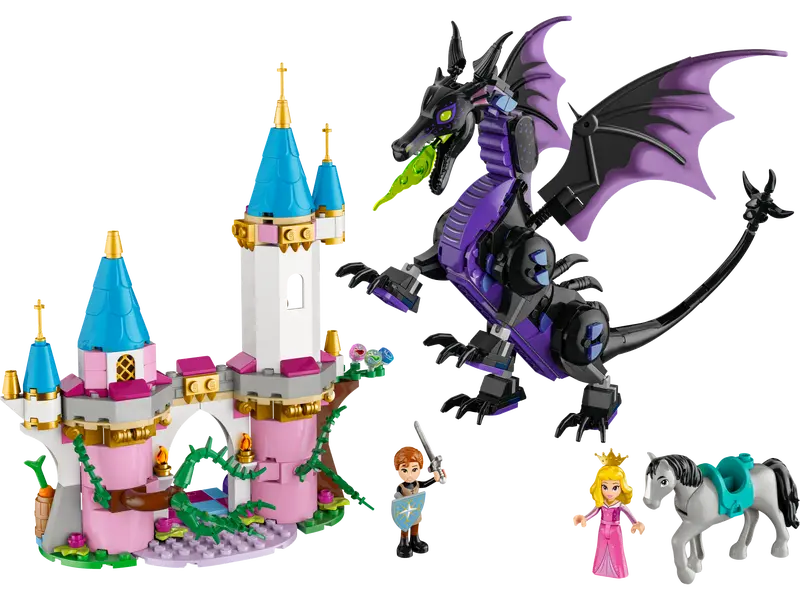 LEGO® Disney Princess™ - Maleficent sub forma de dragon 43240, 583 piese [2]