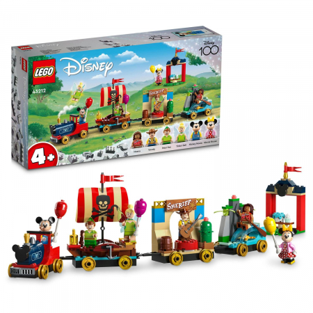 LEGO Disney - LEGO® Disney - Tren aniversar Disney 43212, 200 piese