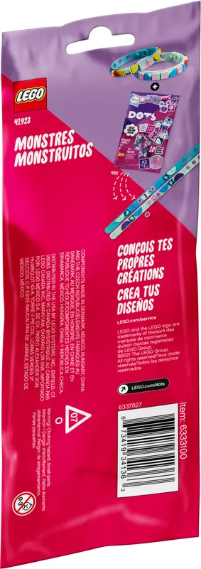 LEGO DOTS - Bratara cu Monstruleti 41923, 34 piese [1]