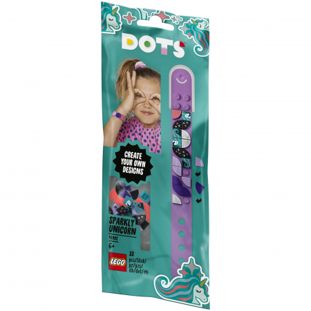 LEGO  DOTS - LEGO DOTS - Bratara unicorn sclipitor 41902