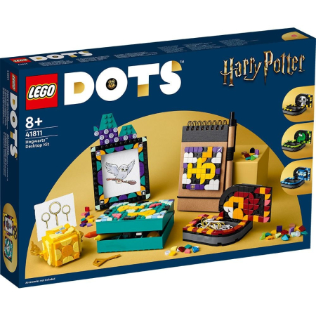 LEGO  DOTS - LEGO® DOTS - Kit pentru desktop Hogwarts™ 41811, 856 piese