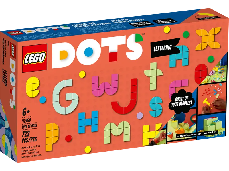 Toate produsele - LEGO® DOTS - O multime de DOTS - inscriptie 41950, 722 piese