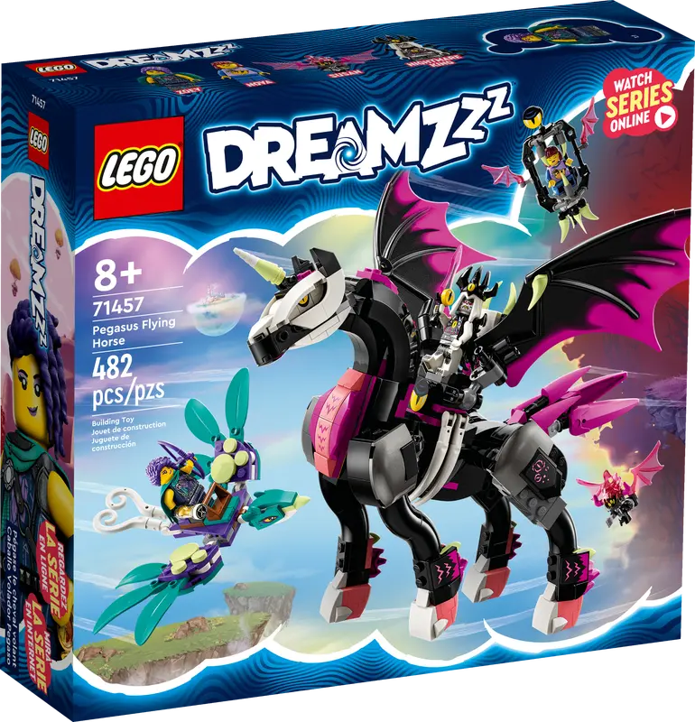 LEGO DREAMZzz - LEGO® DREAMZzz - Calul zburator Pegas 71457, 482 piese