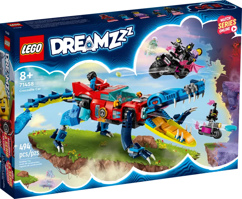 Toate produsele - LEGO® DREAMZzz - Masina-crocodil 71458, 494 piese