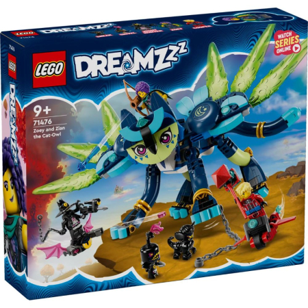 Toate produsele - LEGO® DREAMZzz™ - Zoey si pisica-bufnita Zian 71476, 437 piese
