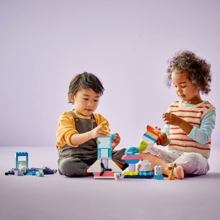 LEGO® DUPLO® - Aventura cu naveta spatiala​ 3 IN 1 10422, 58 piese [3]