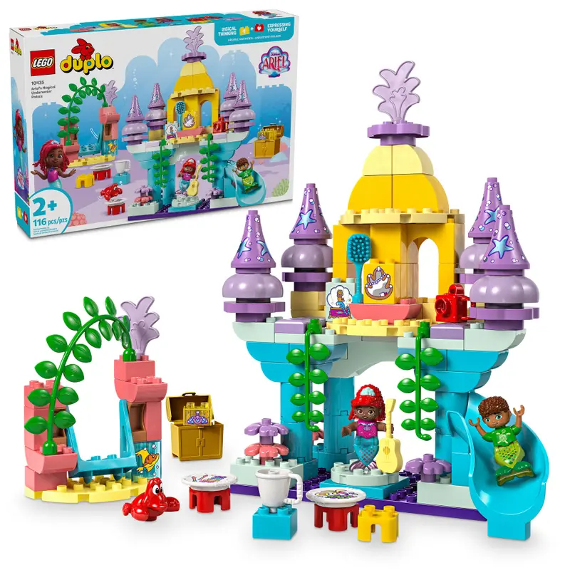 LEGO® DUPLO® Disney - Palatul subacvatic magic al lui Ariel 10435, 116 piese [2]