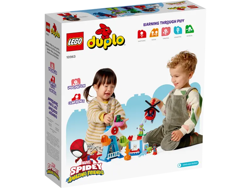 LEGO® DUPLO® Marvel - Omul Paianjen si amicii: aventura in Parcul de distractii 10963, 41 piese [1]