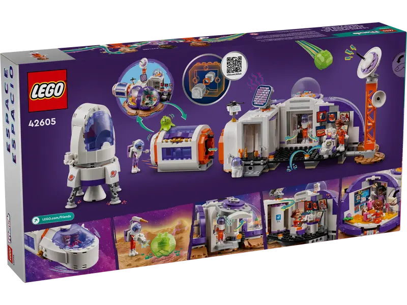 LEGO® Friends - Baza spatiala si racheta pe marte 42605, 981 piese [2]