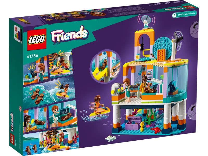 LEGO® Friends - Centru de salvare pe mare 41736, 376 piese [1]