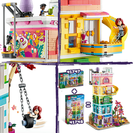 LEGO® Friends - Centrul comunitar din orasul Heartlake 41748, 1513 piese [4]