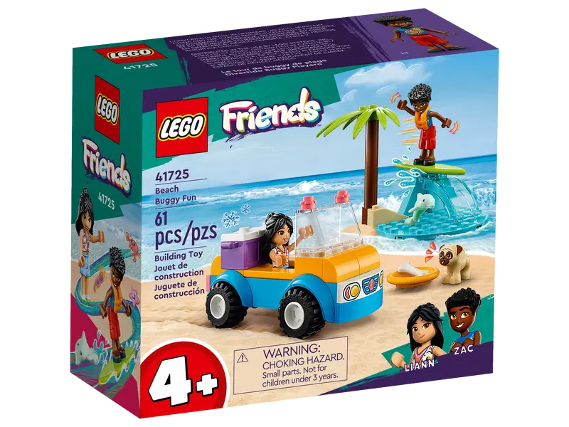 LEGO Friends - LEGO® Friends - Distractie pe plaja in buggy 41725, 61 piese
