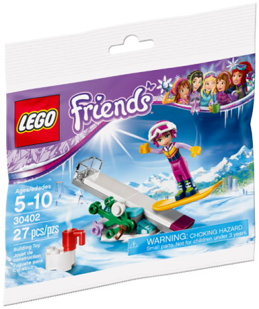 Seturi X-mas - LEGO Friends - Snowboard Tricks 30402, 27 piese