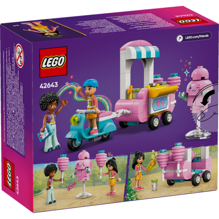 LEGO® Friends - Taraba cu vata de zahar si scuter 42643, 110 piese [1]