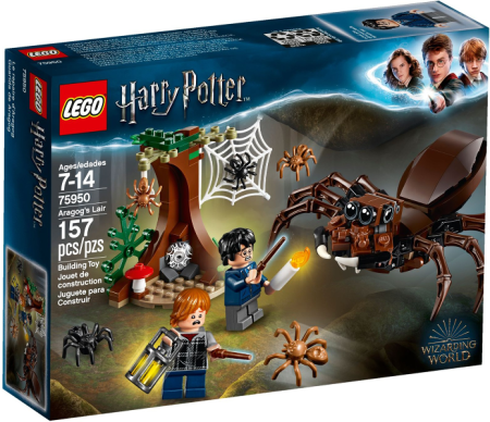 Seturi Resigilate - Lego Harry Potter - Aragog’s Lair 75950, 157 piese