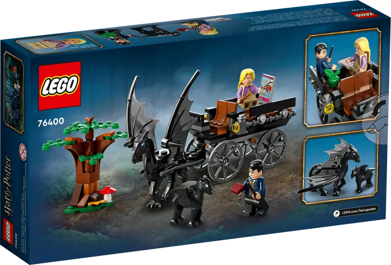 LEGO® Harry Potter™ - Trasura si caii Thestral de la Hogwarts™ 76400, 121 piese [1]