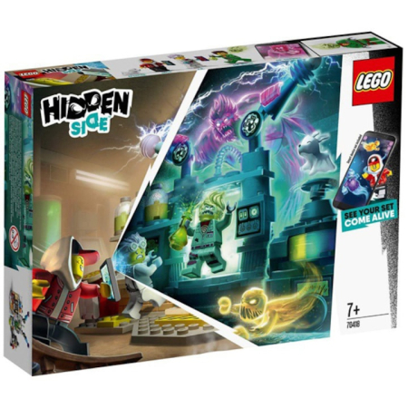 LEGO Hidden Side - LEGO Hidden Side - Laboratorul cu fantome al lui J.B. 70418, 174 piese