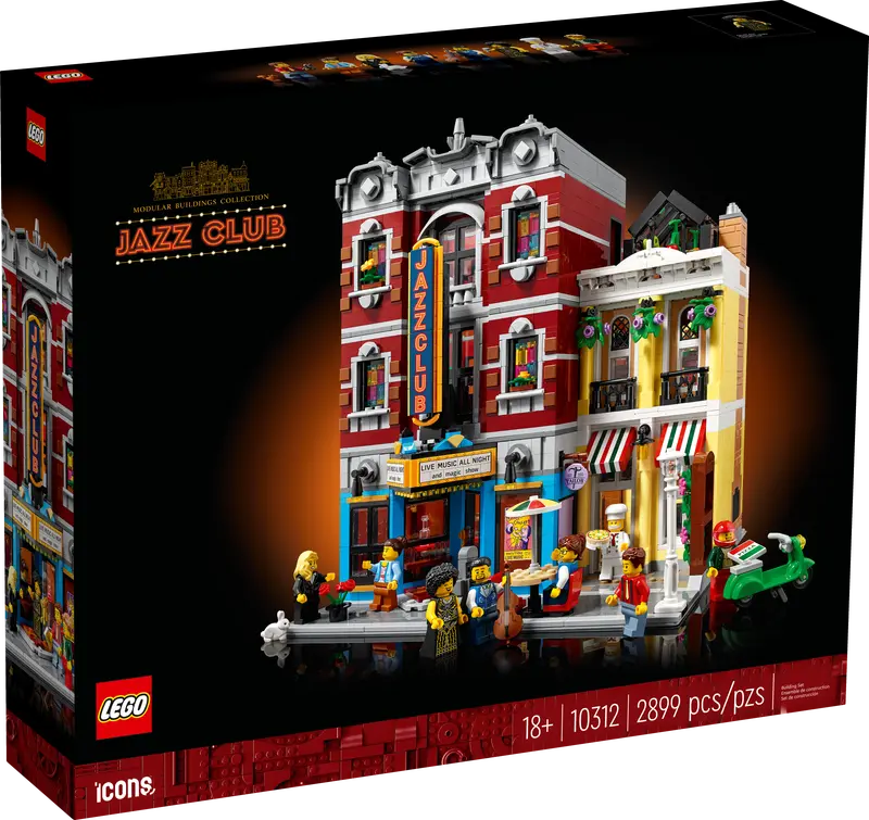LEGO Icons - LEGO® Icons Creator Expert - Clubul de Jazz 10312, 2889 piese