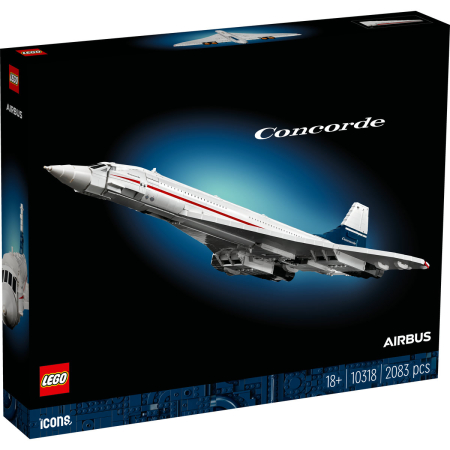 LEGO Icons - LEGO® Icons Creator Expert - Concorde 10318, 2083 piese
