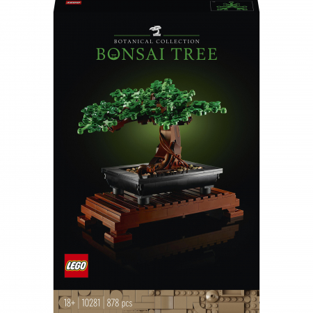 LEGO Icons - LEGO® Icons Creator Expert - Copac bonsai 10281, 878 piese