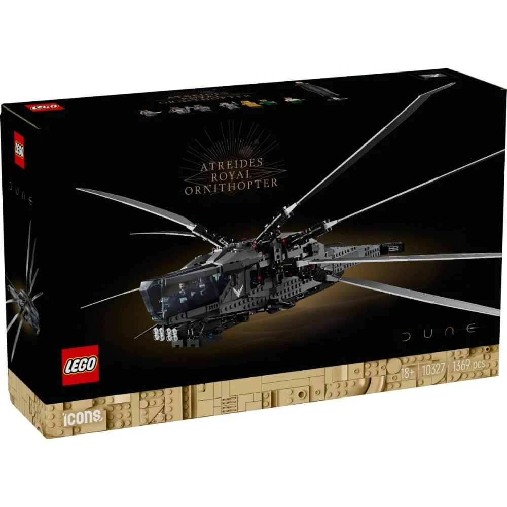 LEGO Icons - LEGO® Icons Creator Expert - Dune Atreides Royal Ornithopter 10327, 1369 piese