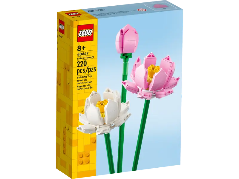 LEGO Icons - LEGO® Icons Creator Expert - Flori de lotus 40647, 220 piese