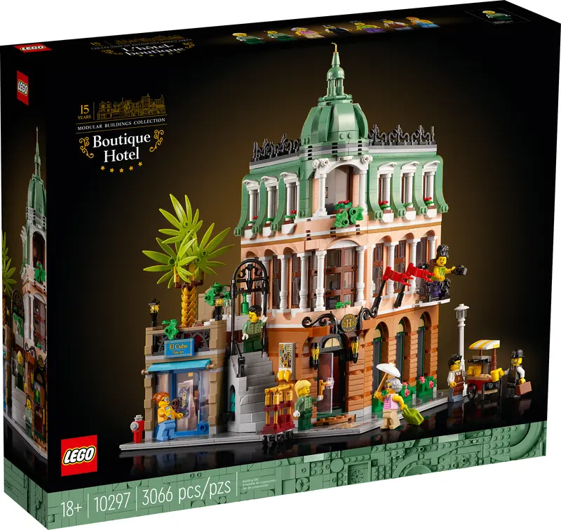 LEGO Icons - LEGO® Icons Creator Expert - Hotel Boutique 10297, 3066 piese