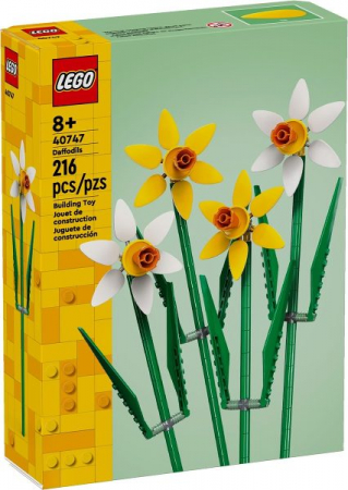 LEGO Colectia  Botanica - LEGO® Icons Creator Expert - Narcise 40747, 216 piese