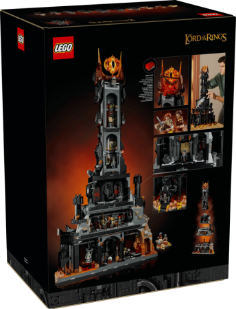 Toate produsele - LEGO® Icons - Stapanul inelelor: Barad-dur™ 10333, 5471 piese