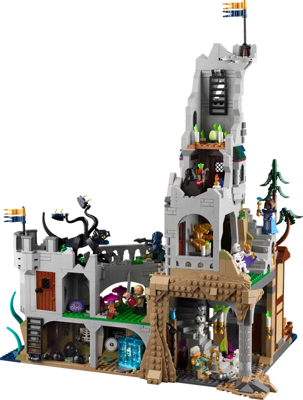 LEGO® Ideas - Dungeons & Dragons: Povestea dragonului rosu 21348, 3091 piese [3]