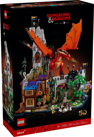 Toate produsele - LEGO® Ideas - Dungeons & Dragons: Povestea dragonului rosu 21348, 3091 piese