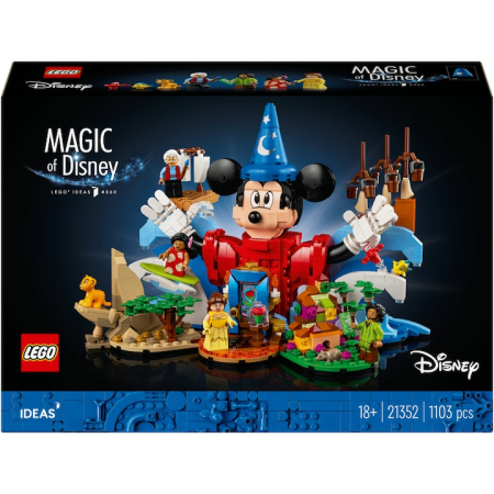 LEGO Disney - LEGO® Ideas - Magia Disney 21352, 1103 piese