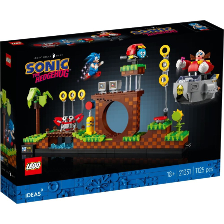 Seturi LEGO Second Hand Certificate - LEGO® Ideas - Sonic the Hedgehog™ - Dealul verde 21331, 1125 piese SECOND HAND