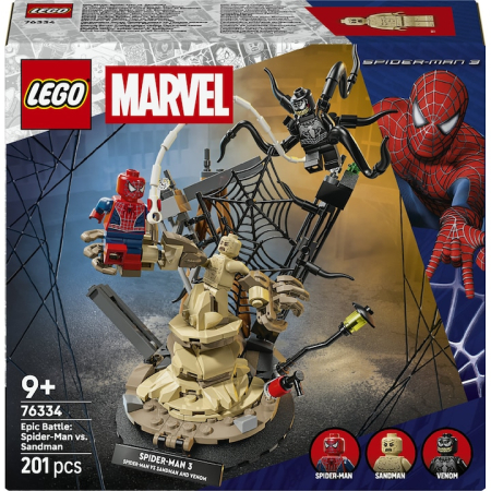 Toate produsele - LEGO® Marvel - Batalie memorabila: Omul Paianjen vs Sandman 76334, 201 piese