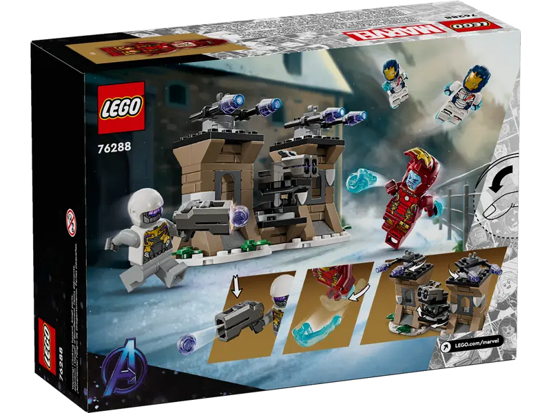 LEGO® Marvel - Iron Man si Legiunea de Fier vs. Soldat Hydra 76288, 135 piese [1]