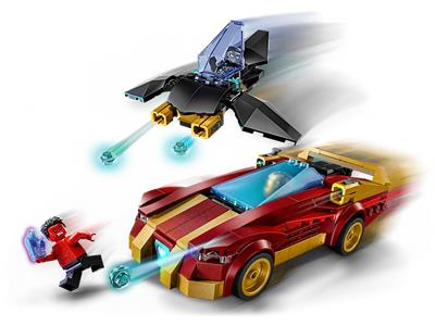 LEGO® Marvel - Masina lui Iron Man si Black Panther vs. Hulk cel rosu, 76310, 295 piese [2]