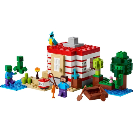 LEGO Minecraft - LEGO® Minecraft® - Casa TNT din jungla 21275, 287 piese