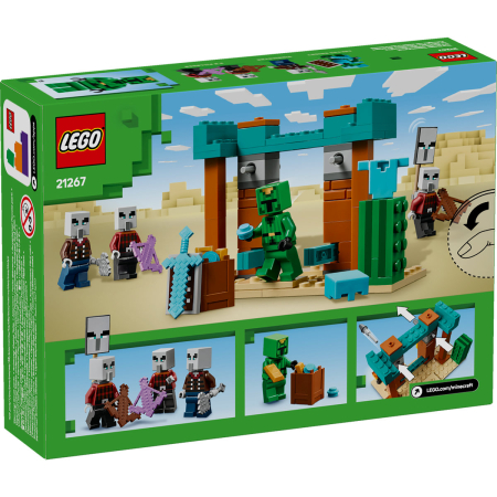 LEGO® Minecraft™ - Patrula Illager de desert 21267, 105 piese [1]