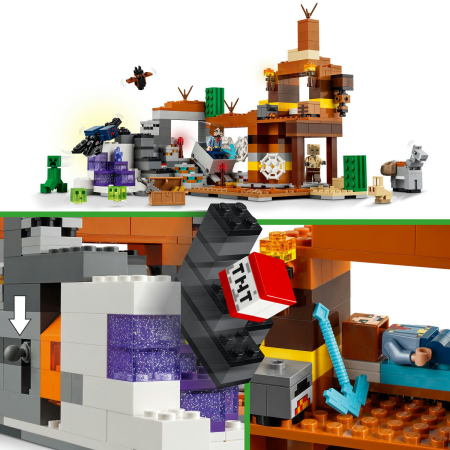 LEGO® Minecraft® - Putul din Badlands 21263, 538 piese [3]