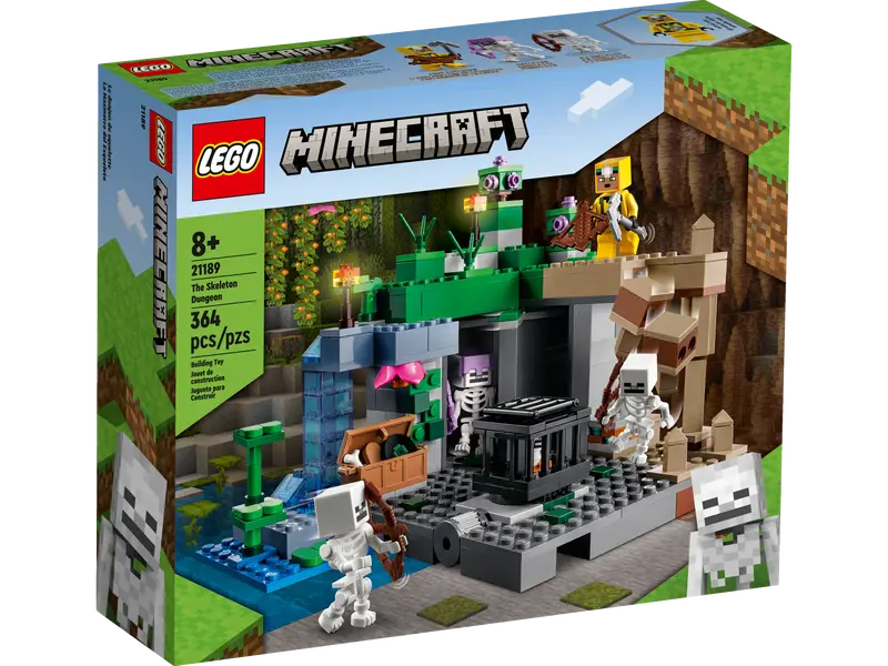 Seturi Resigilate - LEGO® Minecraft® - Temnita scheletelor 21189, 364 piese