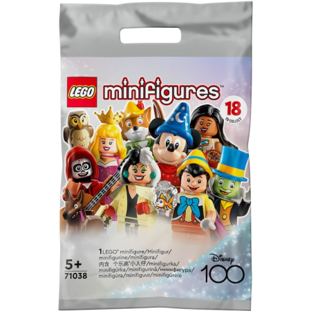 Minifigurine - LEGO® Minifigures - Disney 100 71038, 8 piese