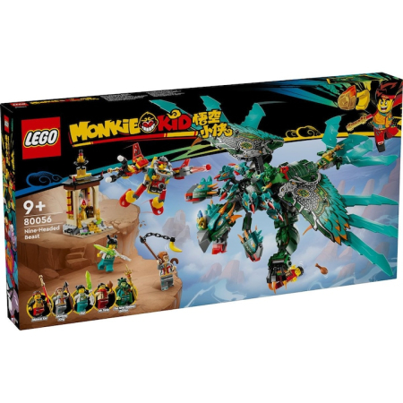 LEGO Monkie Kid - LEGO Monkie Kid - Bestia cu 9 Capete 80056, 757 piese