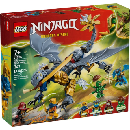 LEGO Ninjago - LEGO NINJAGO - Batalia dragonului ninja Riyu 71855, 347 piese